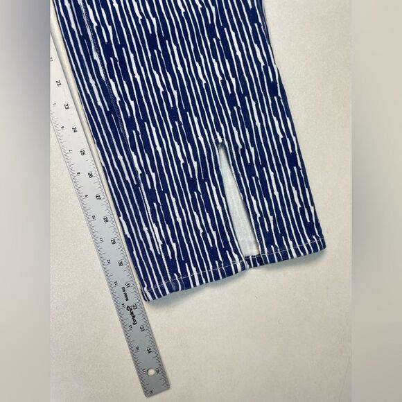 Princess Polly Danica Painted Stripe Denim Jeans Women Size 4 Blue NWT - Picture 9 of 10